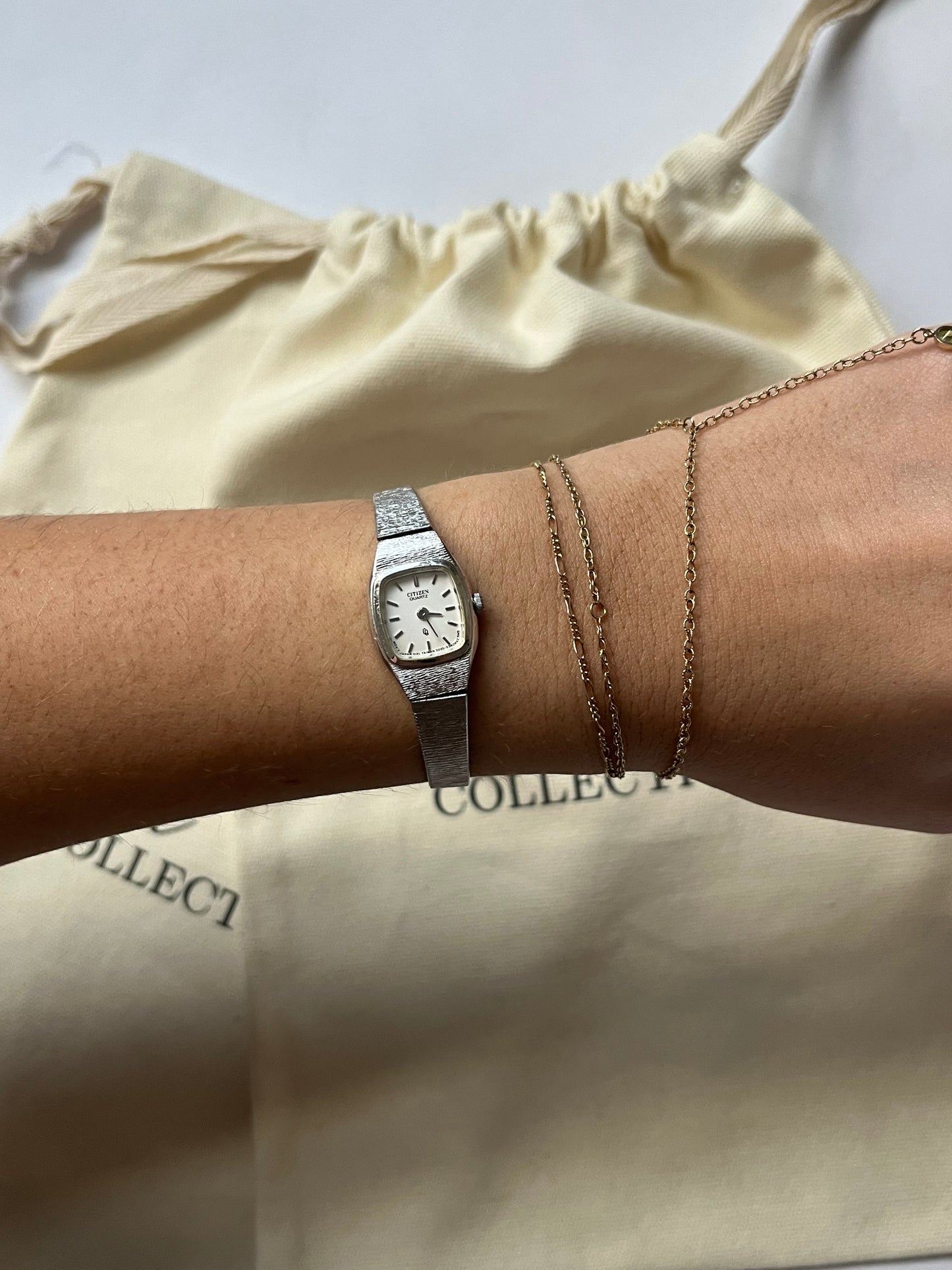 Vintage Citizen Silver Tone Watch