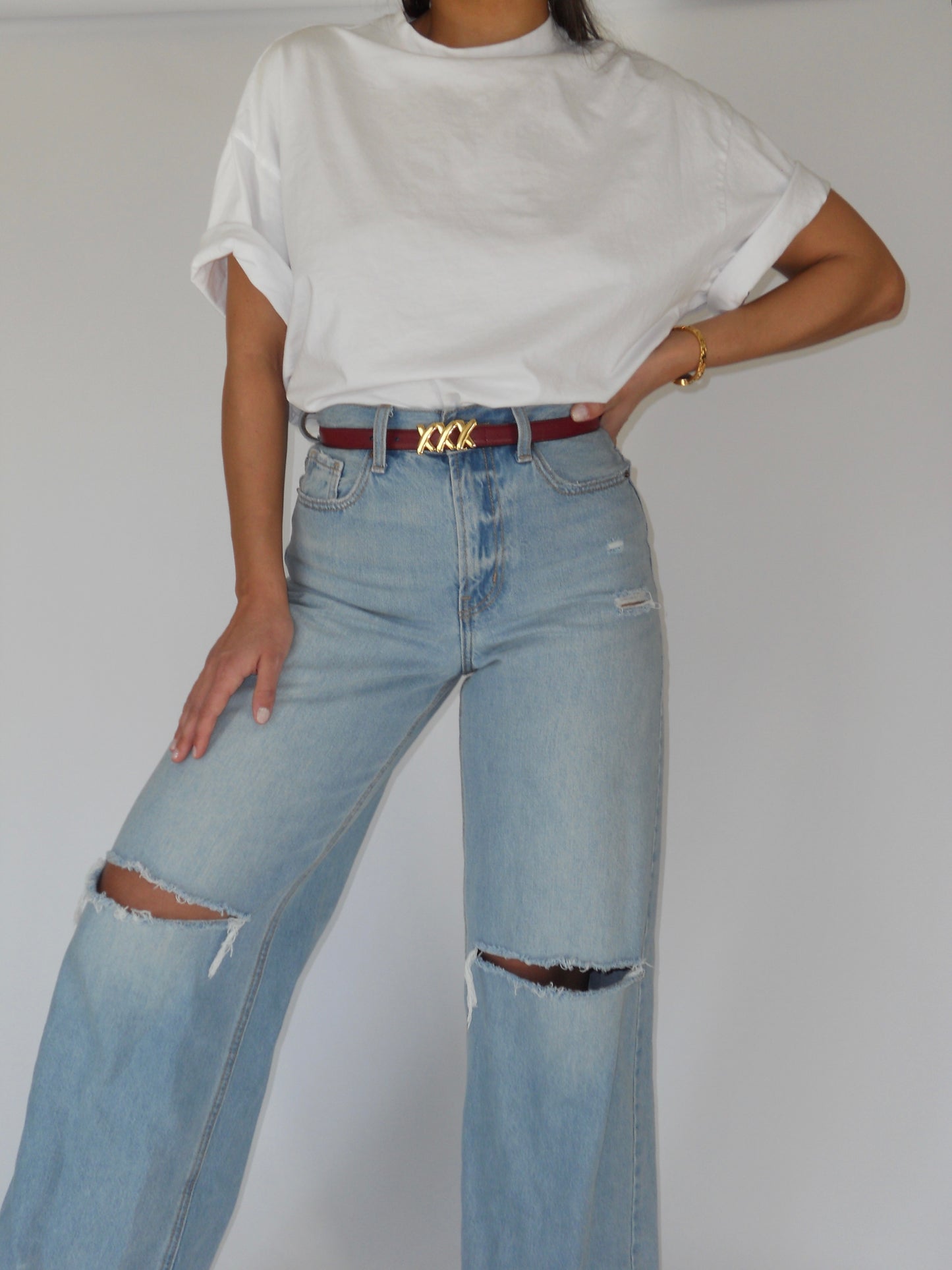 Vintage Red Paloma Picasso Belt
