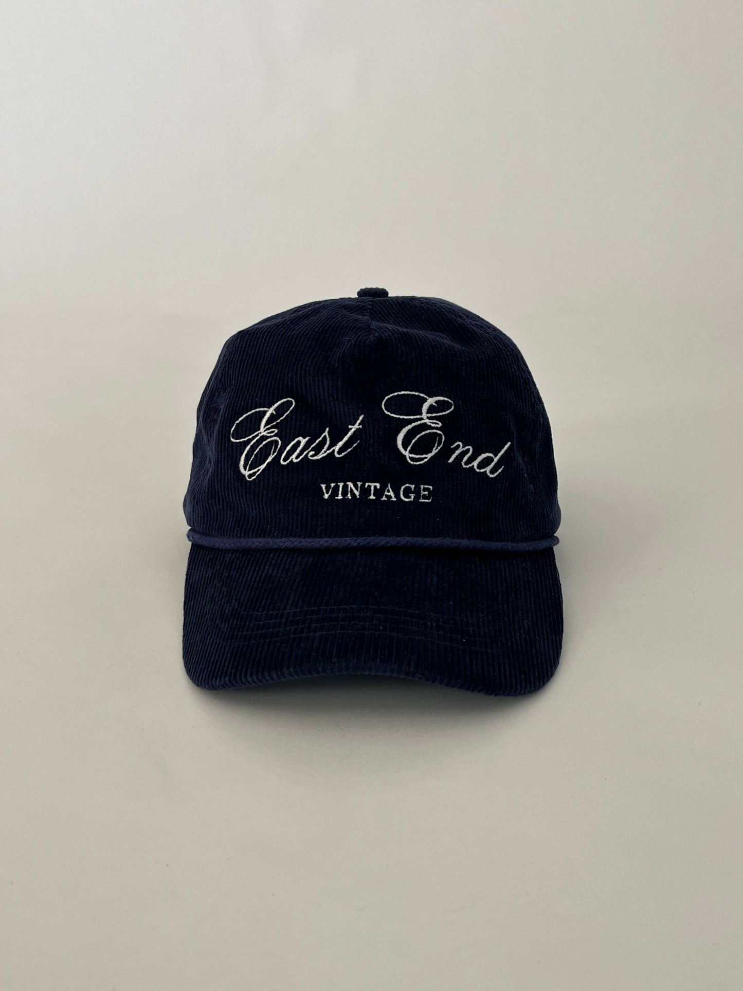 Navy East End Vintage Hat