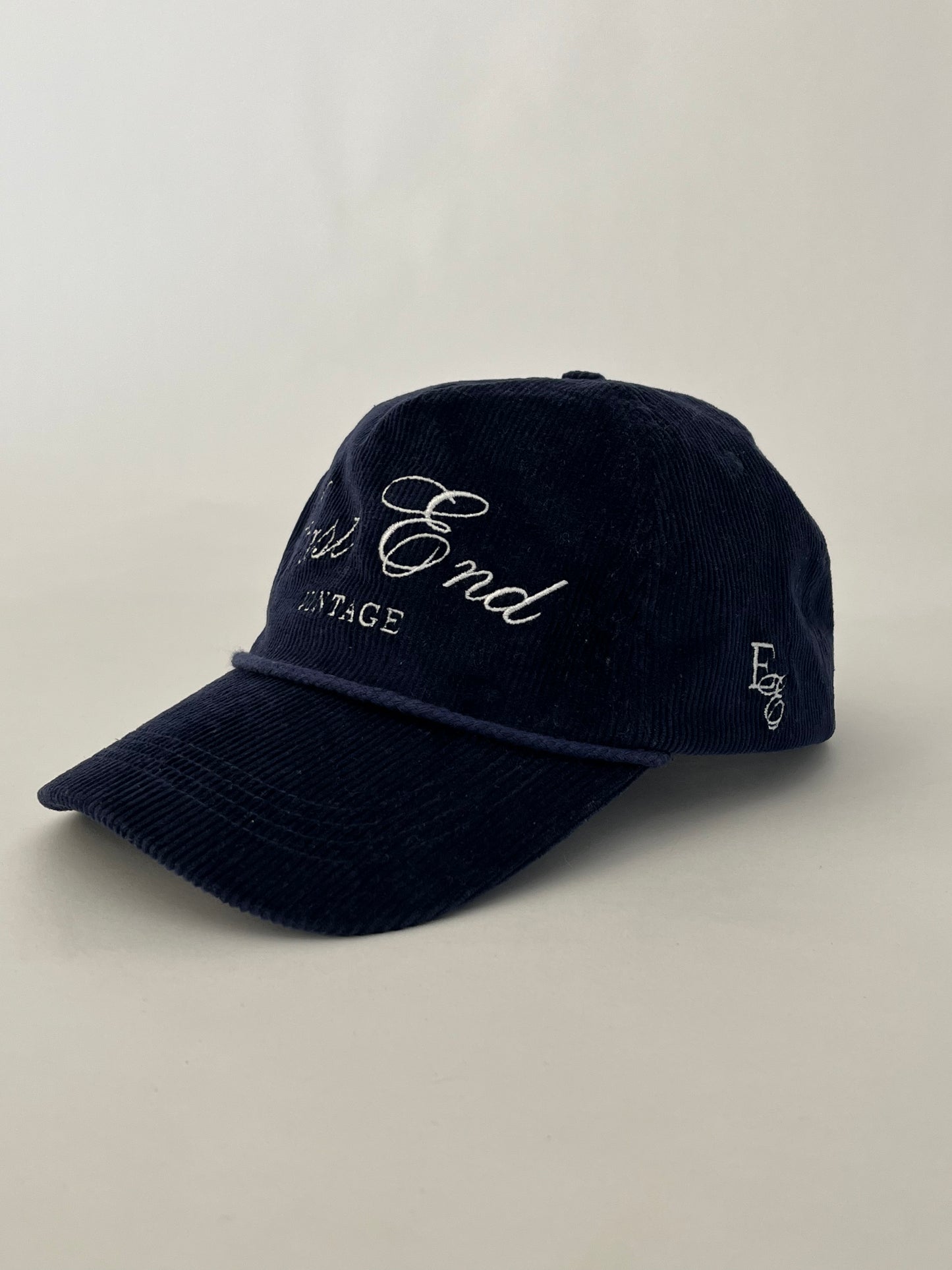 Navy East End Vintage Hat
