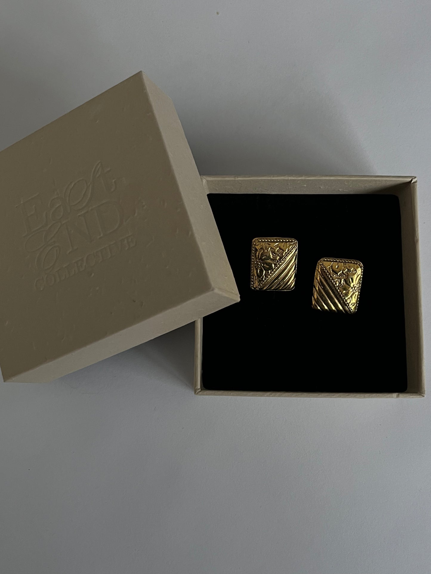 Vintage 1928 Cushion Earrings