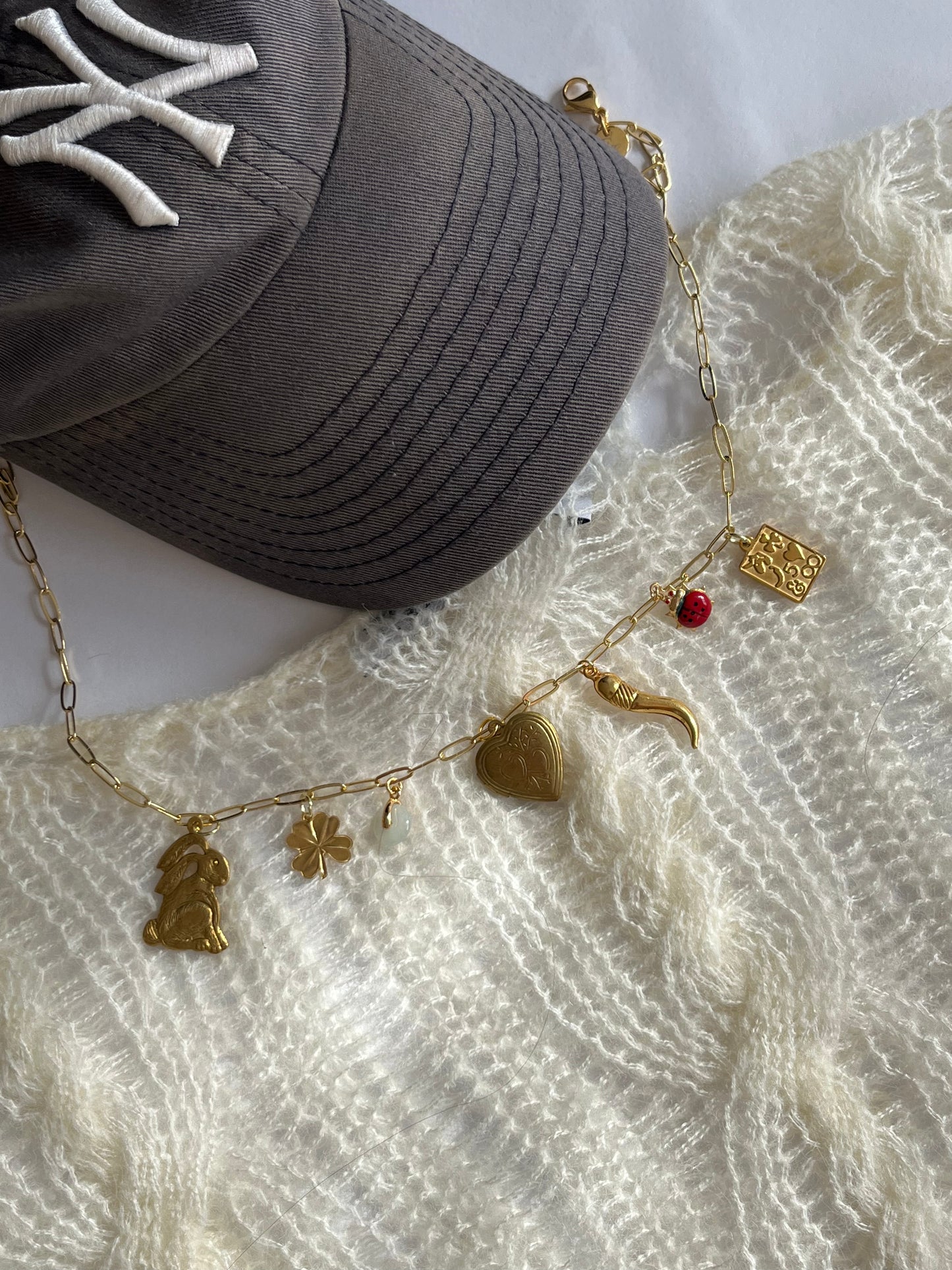 Feeling Lucky Charm Necklace