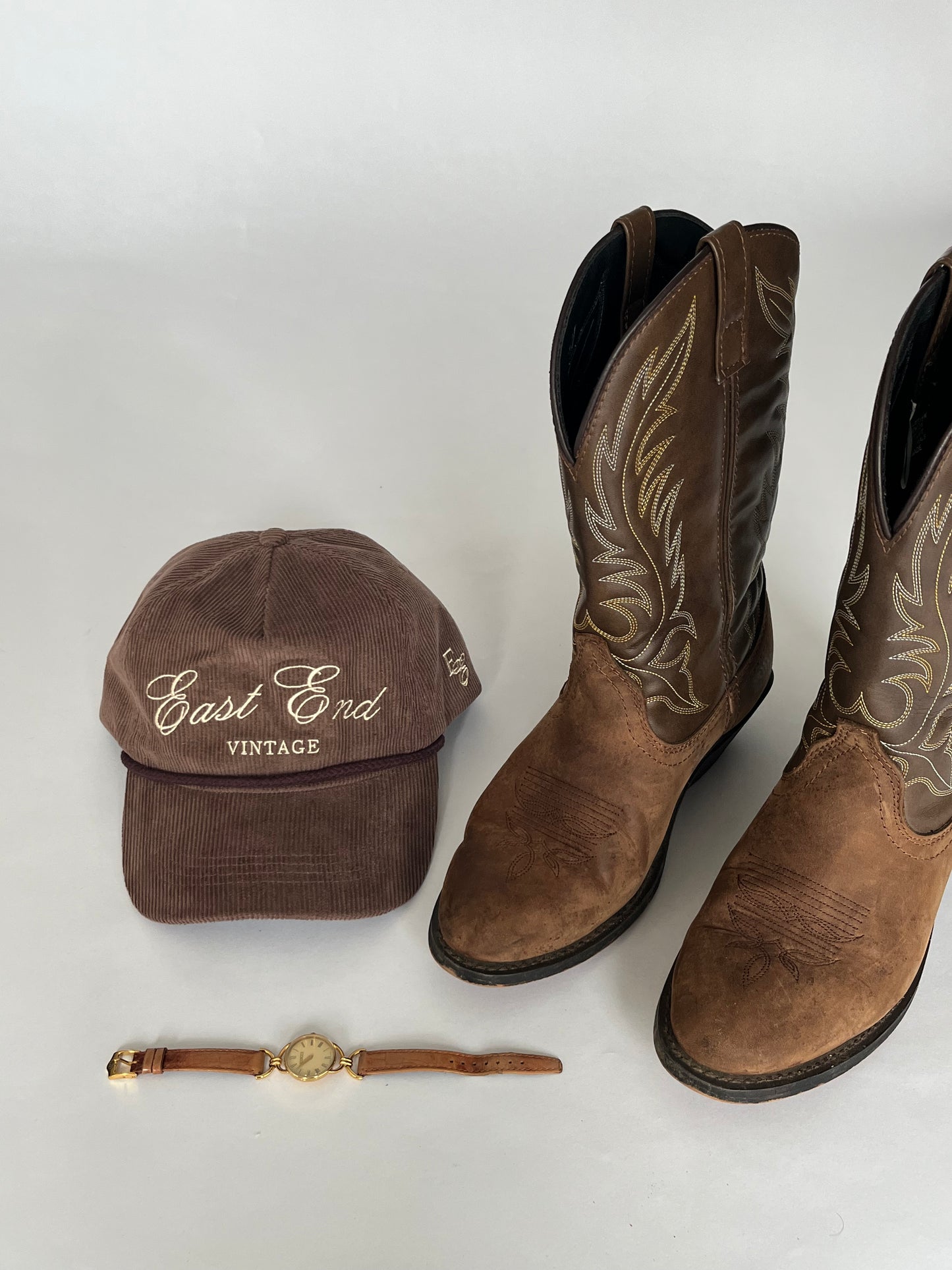 Chocolate East End Vintage Hat