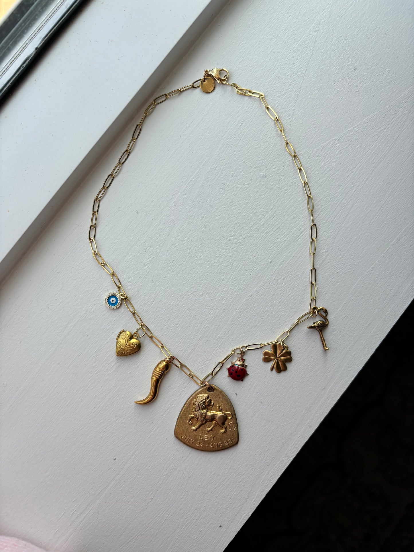 The Lucky Leo Charm Necklace