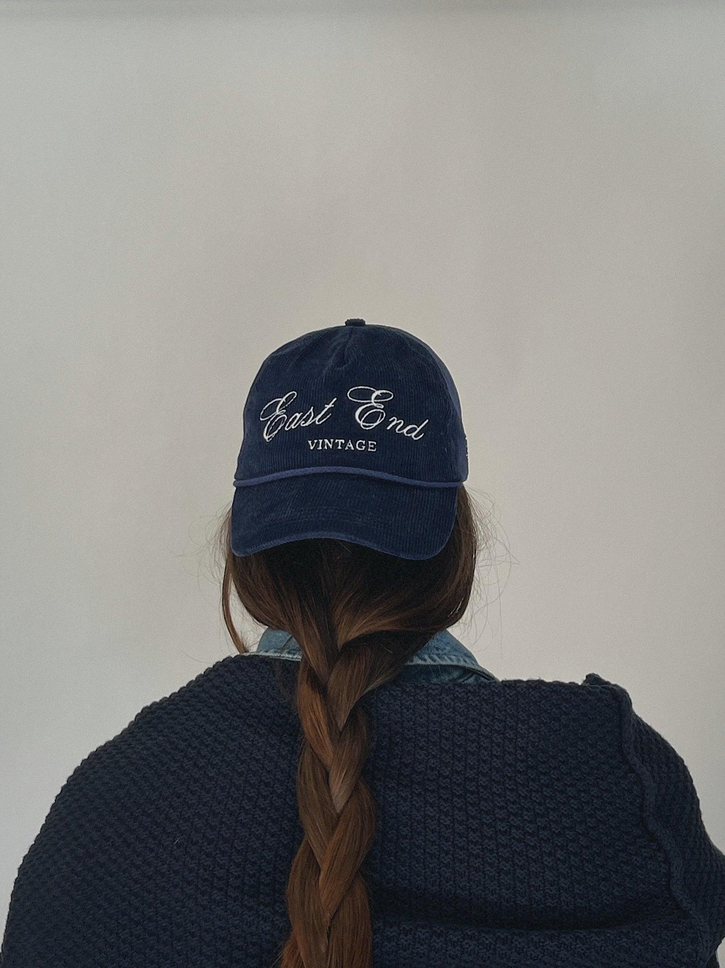 Navy East End Vintage Hat