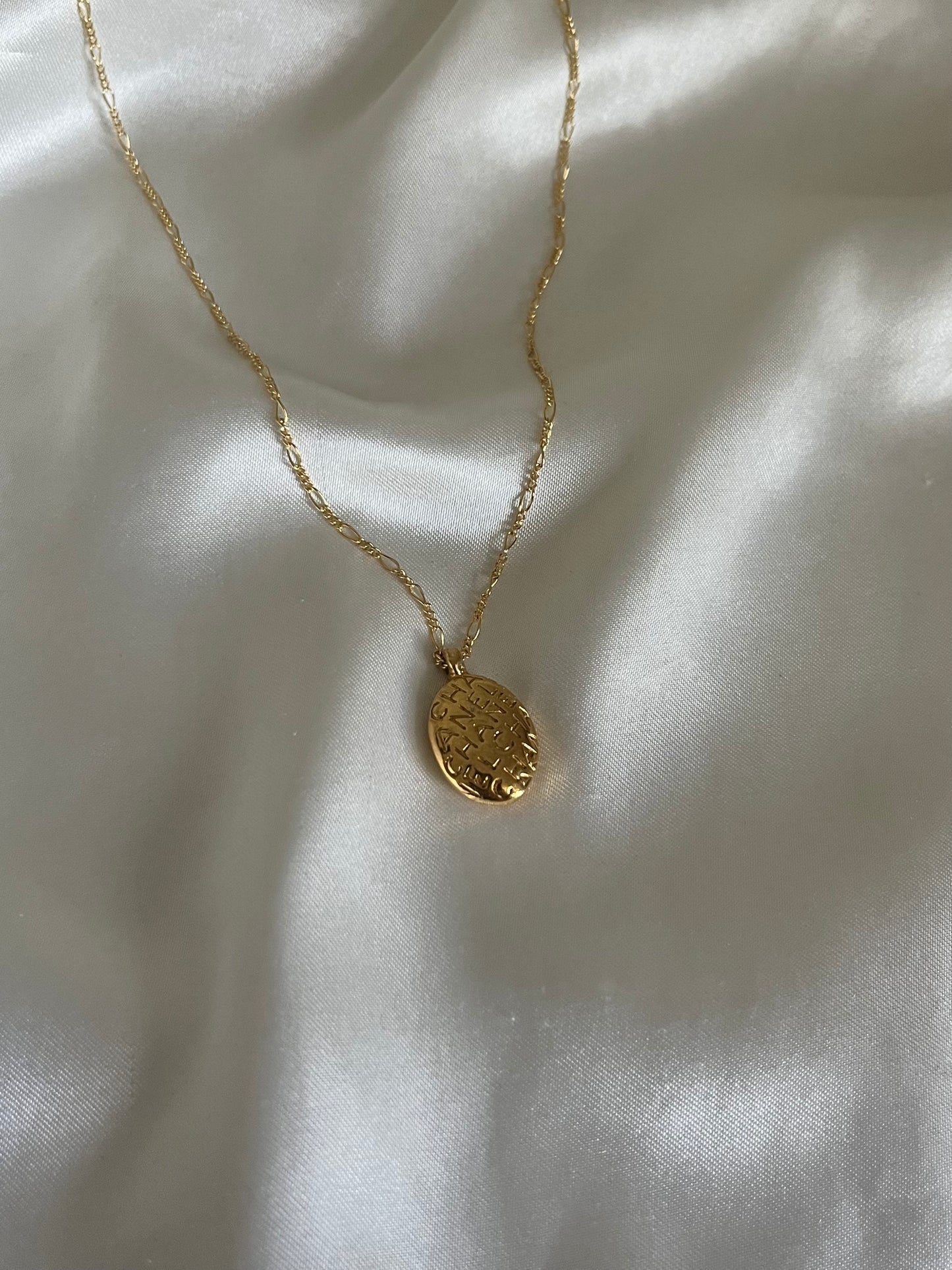 Vintage Chanel Oval Pendant