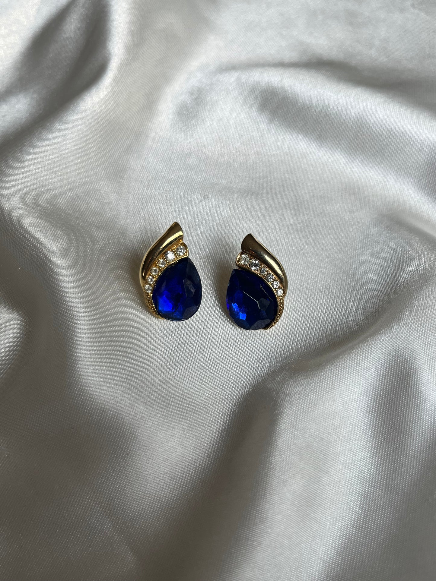 Vintage Blue Stone Studs
