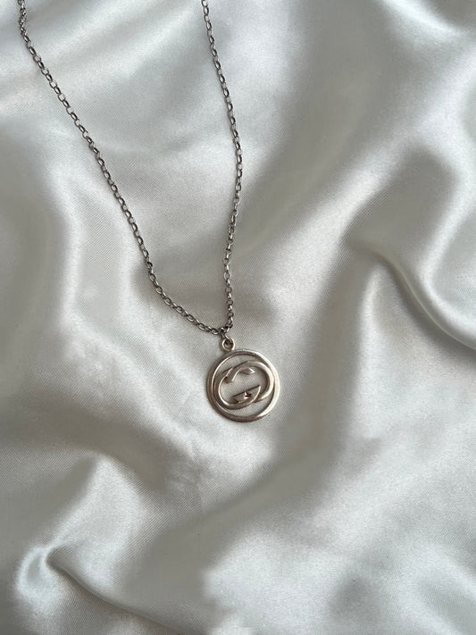 Small Gucci Emblem Necklace
