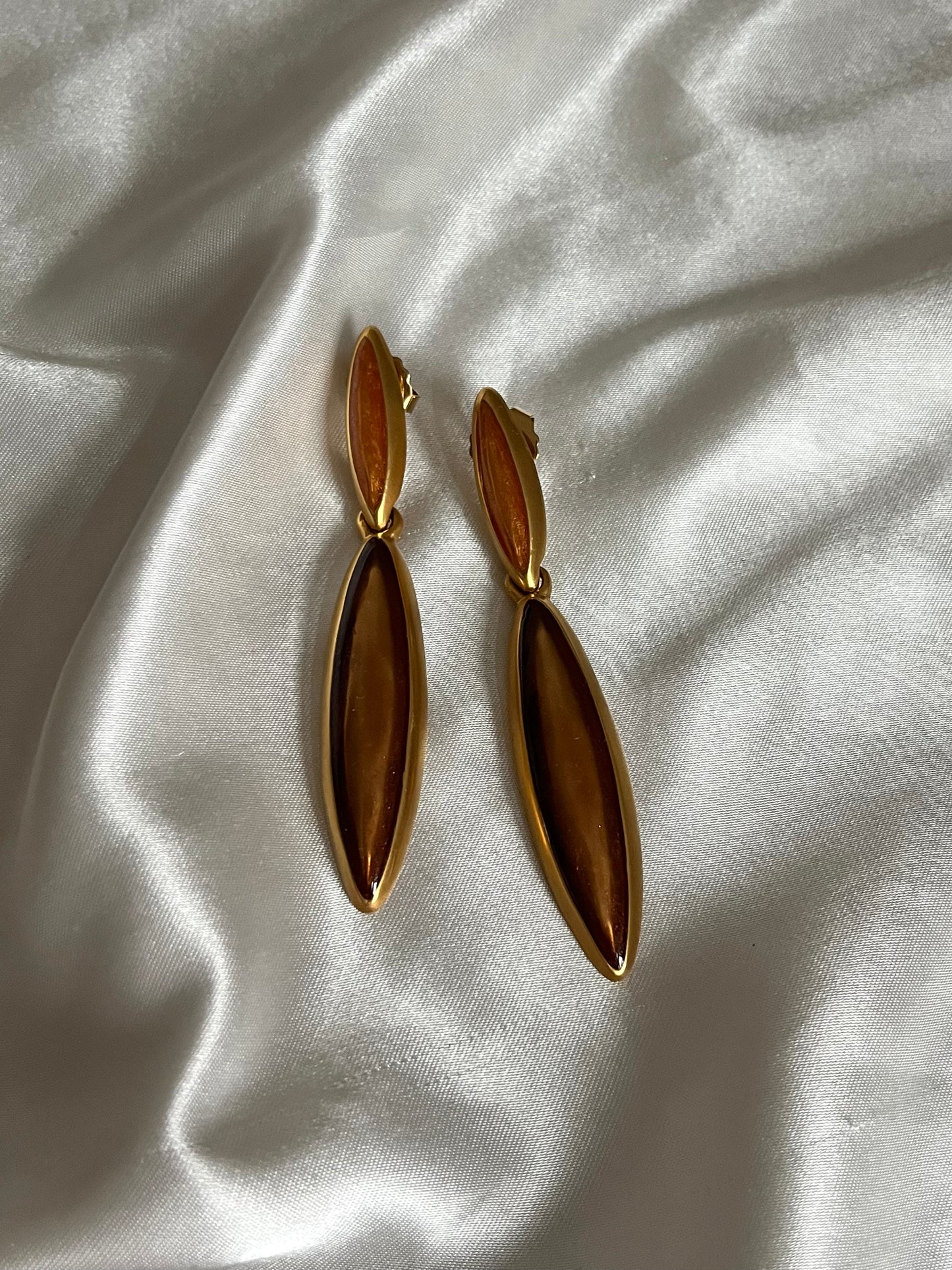 Vintage 1990's Long Drop Earrings