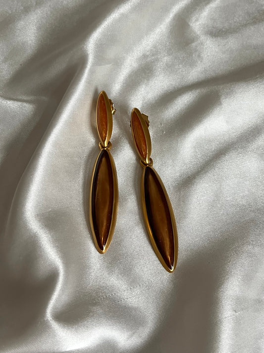 Vintage 1990's Long Drop Earrings