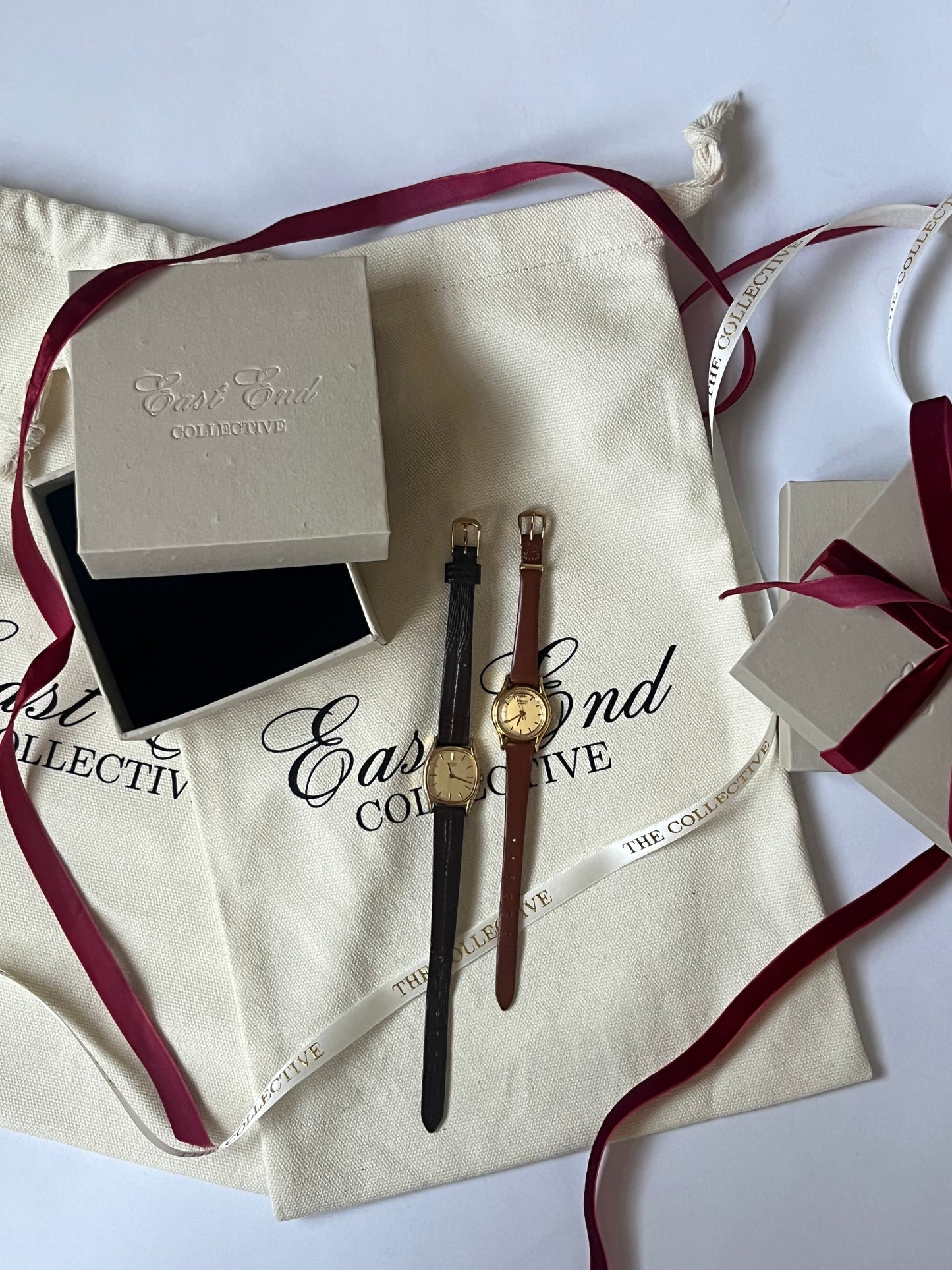 Vintage Seiko Brown Leather Watch