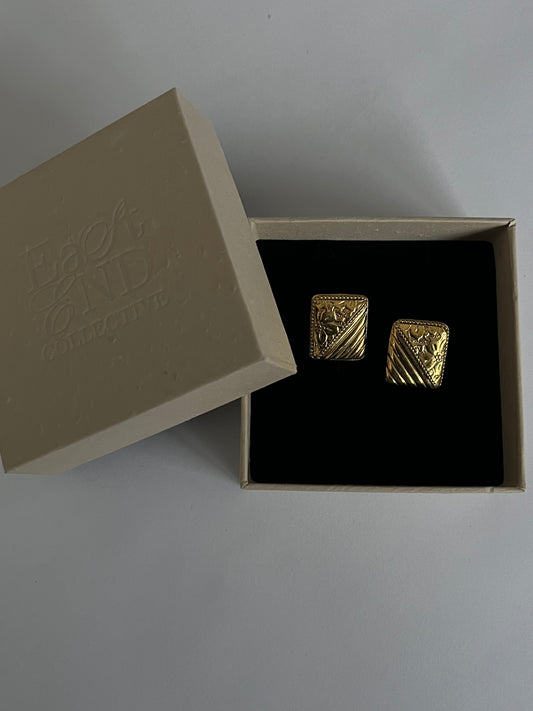 Vintage 1928 Cushion Earrings