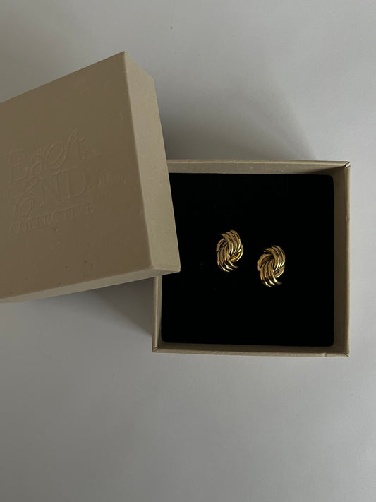 Vintage Mini Knot Earrings