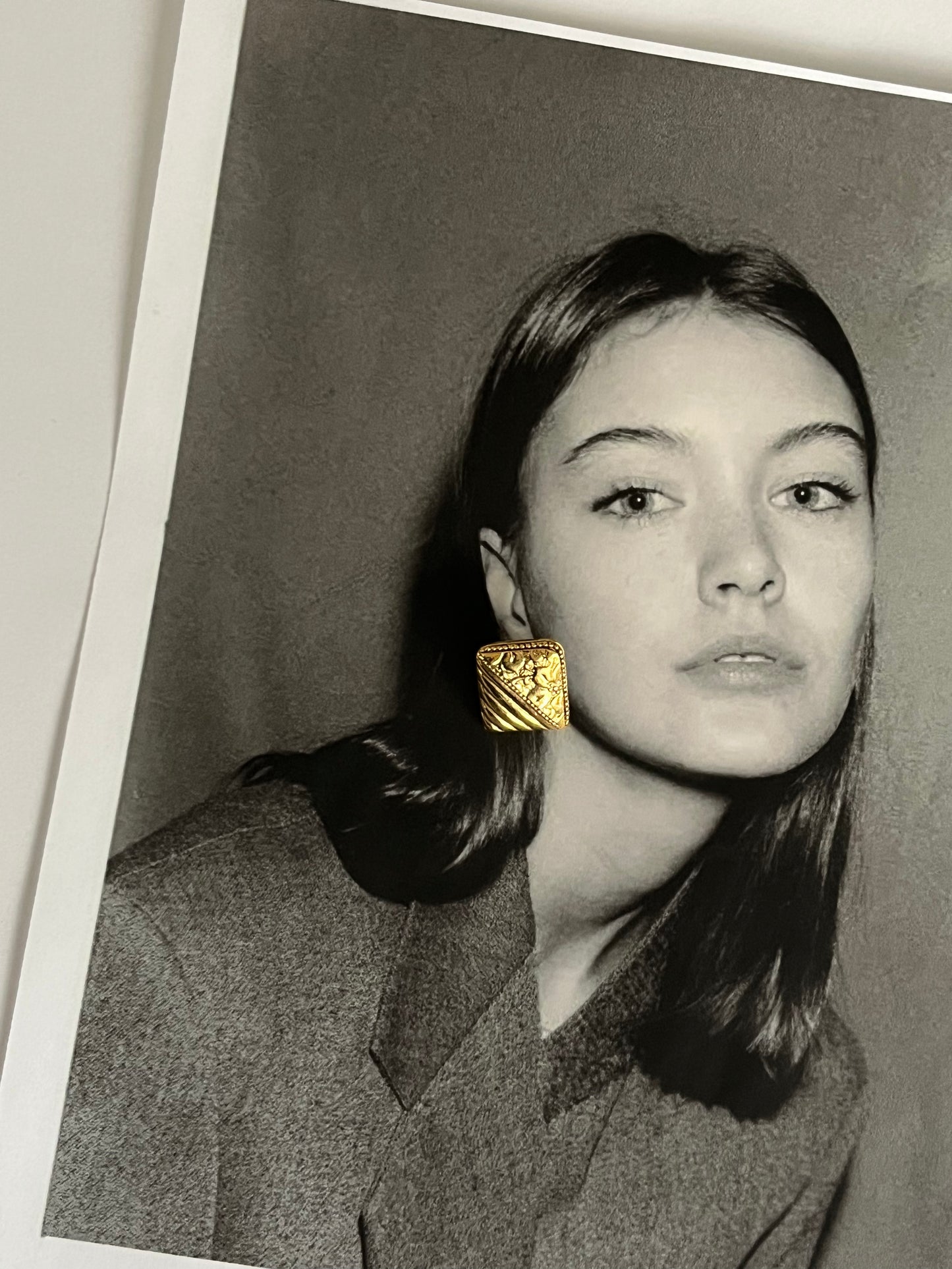 Vintage 1928 Cushion Earrings
