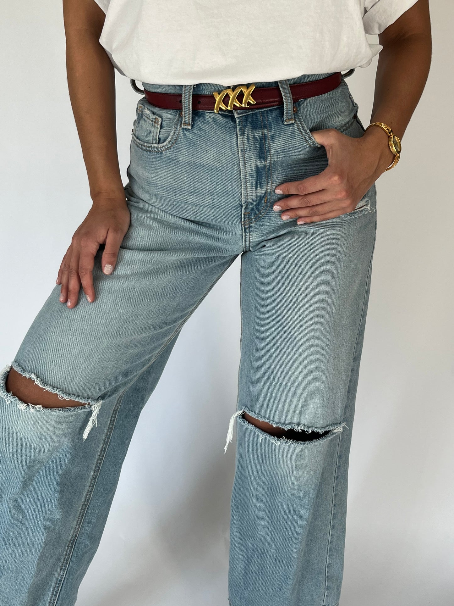 Vintage Red Paloma Picasso Belt