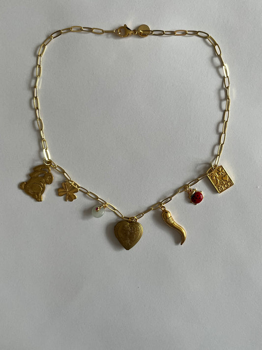 Feeling Lucky Charm Necklace