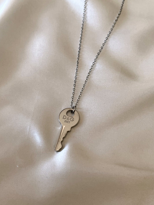 Vintage Dolce and Gabbana Key Necklace